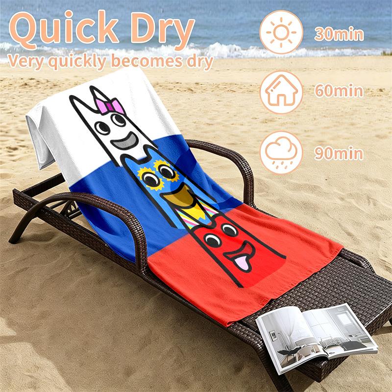 Banban Beach towels also serve as bath towels summer essential a musthave for the outdoors the beach and the pool