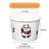 ZISIZ Thick Disposable Rice Husk Bowl