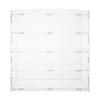 4-Tier Clear Acrylic Display Cabinet with Dust-Proof Doors for Collectibles, Jewelry, Cakes, Retail Store Showcase