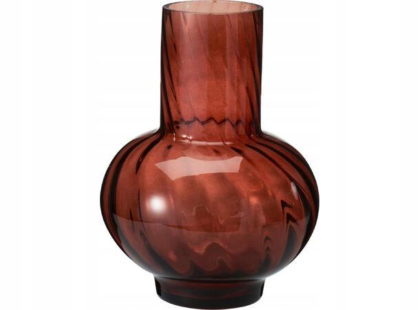 Twisted Glass Decorative Vase , 1pc