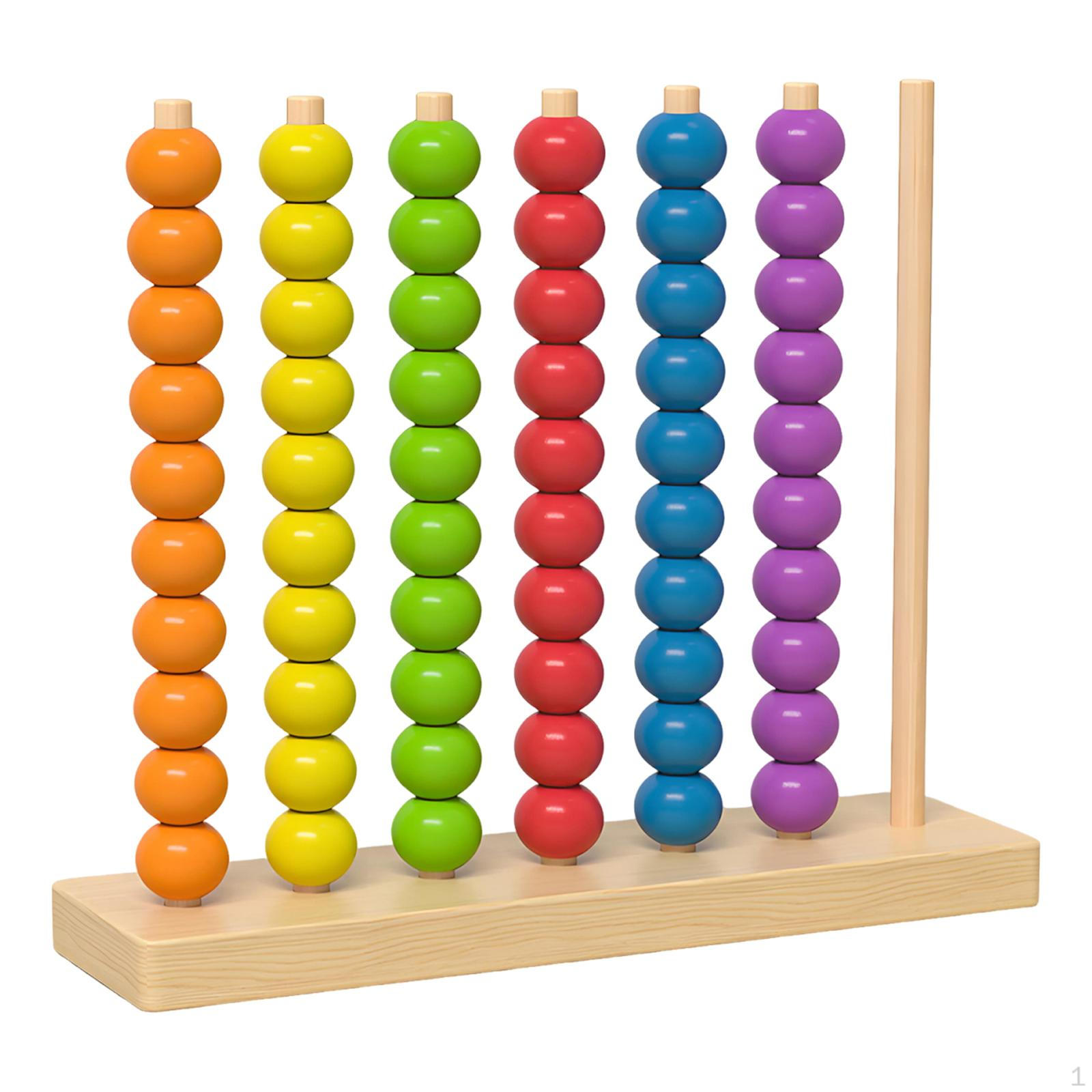 

Color Sorting And Stacking Toy in [material], Beads Educational Toy, Se M