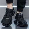 Fashion Fashion Men Running Shoes Leather Breathable Sneakers Men Lightweigt Men Tenis Athletic Sport Shoes Tenis Masculino Esportivo