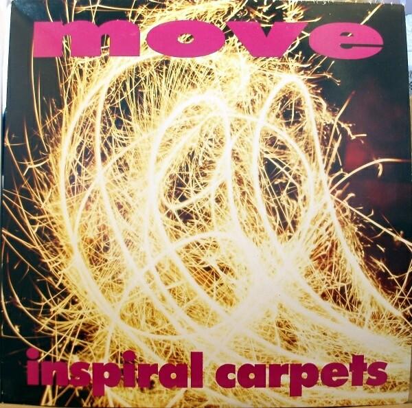 

12inch Record INSPIRAL CARPETS - Move DUNG6T COW 1989 UK Rock Used