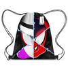 Bundle Pocket Casual Bag Spider-Man Shoulder Cartoon Student Print Drawstring Backpack Storage Bag