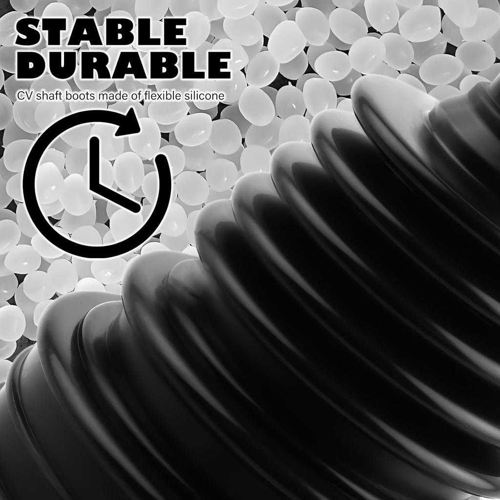 2 Stück Faltenbalg Reparaturset Mit Spreizer Werkzeug Und Klemmen,Silikon Manschette Reparaturset Für 2,32" 2,86" 3,46" Bremssättel,Universelle Spurstangenkappe Für