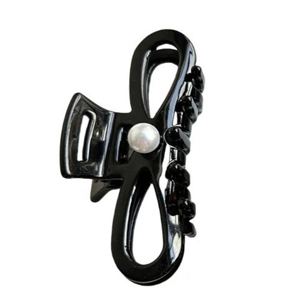 Hair Ornament Women Hair Claws Pearl Lady Shark Clip Ponytail Hair Clips  for Girls Headwear