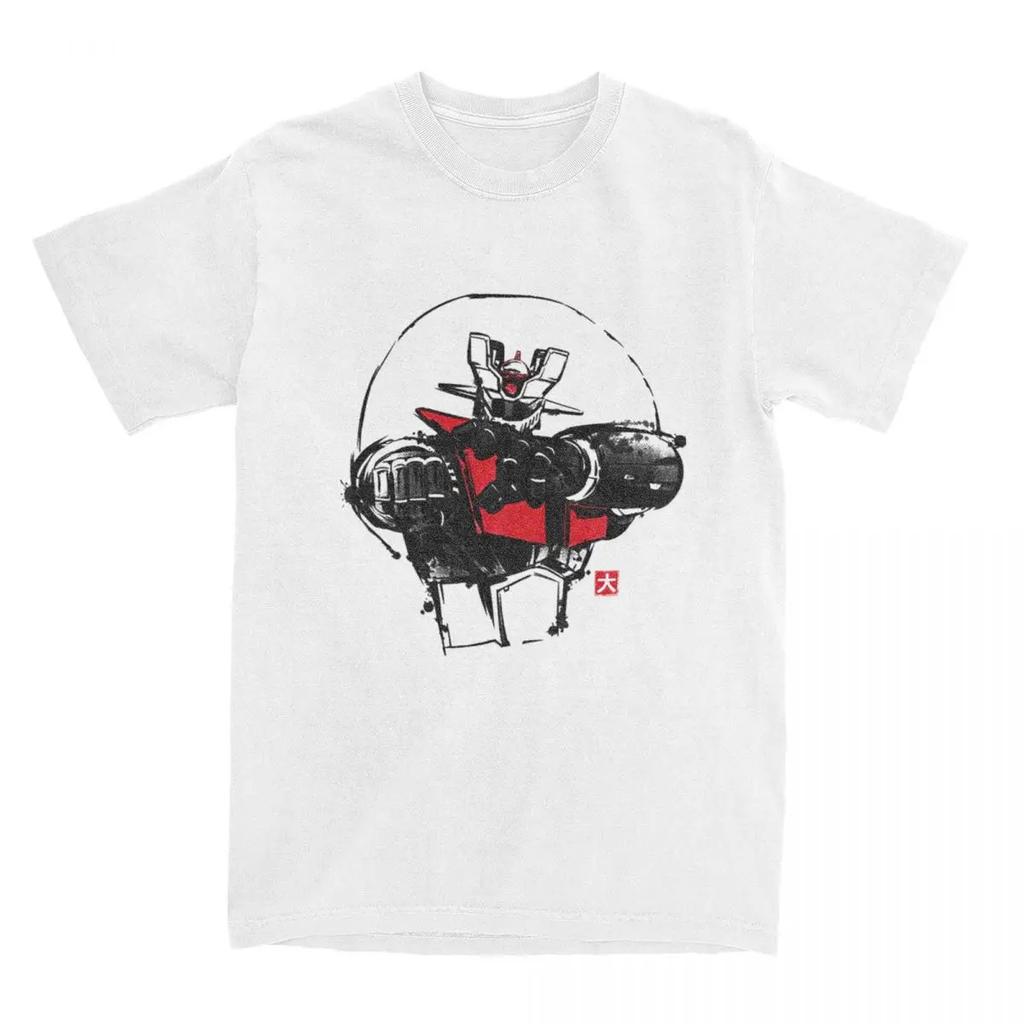 Men Women Ink Mecha  Robot T Shirt Outfits Awesome Pure  T Shirt Tee Clothing Printed