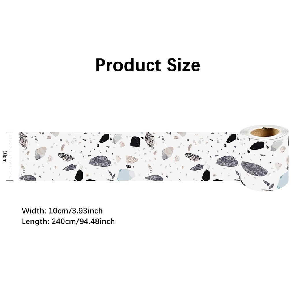 24 Styles Peel & Stick Wall Panels Trim - Waterproof Bathroom Molding for Tile Flooring, Home Staging & Rental Friendly Decor