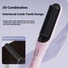 Portable Electric Dual-Purpose LCD Display Straightener Curly Hair Comb Ceramic Negative Ion Household Use
