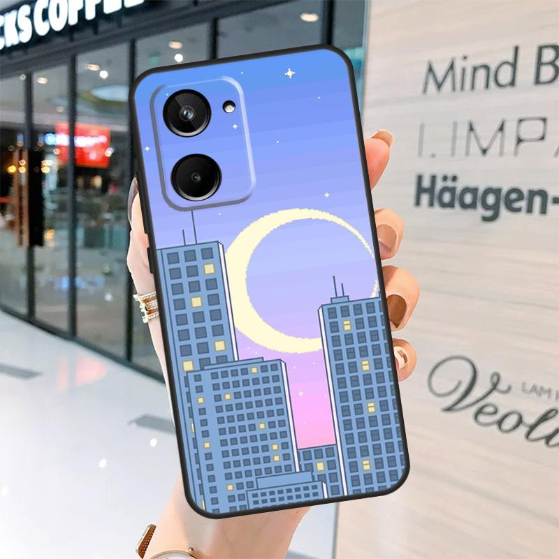 ART PIXEL AESTHETIC INDIE GEEK Case For Realme 15 13 12 10 11 14 Pro Plus GT6 GT7 C15 C35 C53 C55 C61 C63 C65 C67 C71 C75
