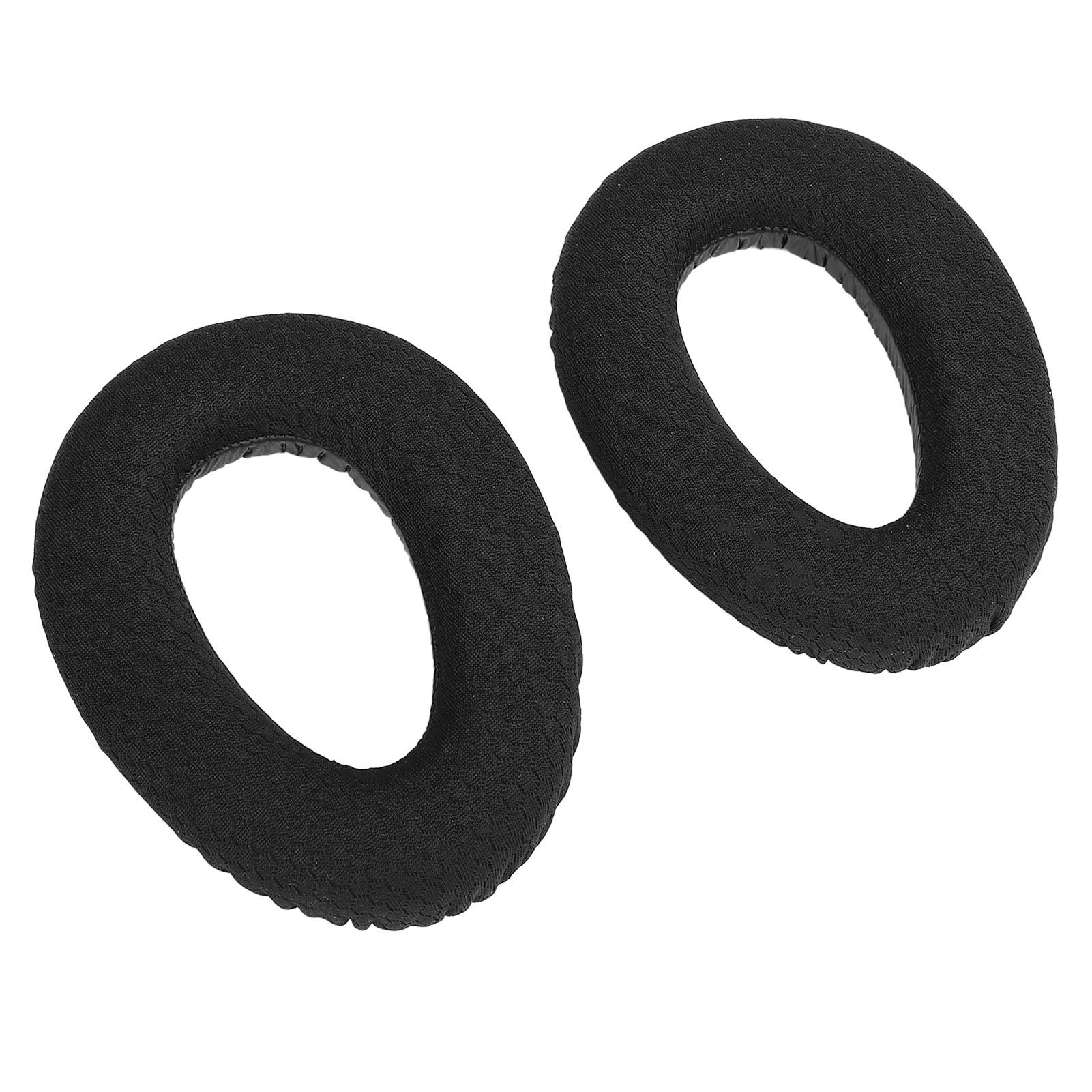 

2 Pcs Ear Pads Breathable Mesh Fabric Soft Memory Foam Comfortable Ear Cushions Replacement for PXC480 PXC550