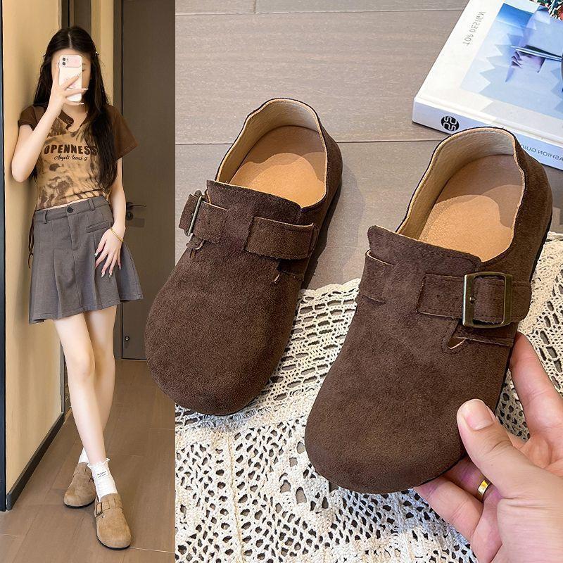 Soft-soled Birkenstocks Spring and Autumn New High-value Fairy Style Women's Single Shoes