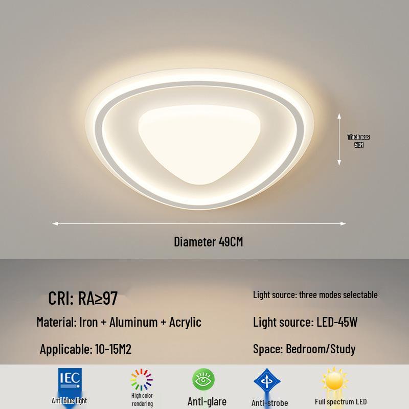 Smart Nordic LED Cloud Ceiling Light - Modern Minimalist, Eye-Protecting for Bedroom, Living Room, Dining Room
