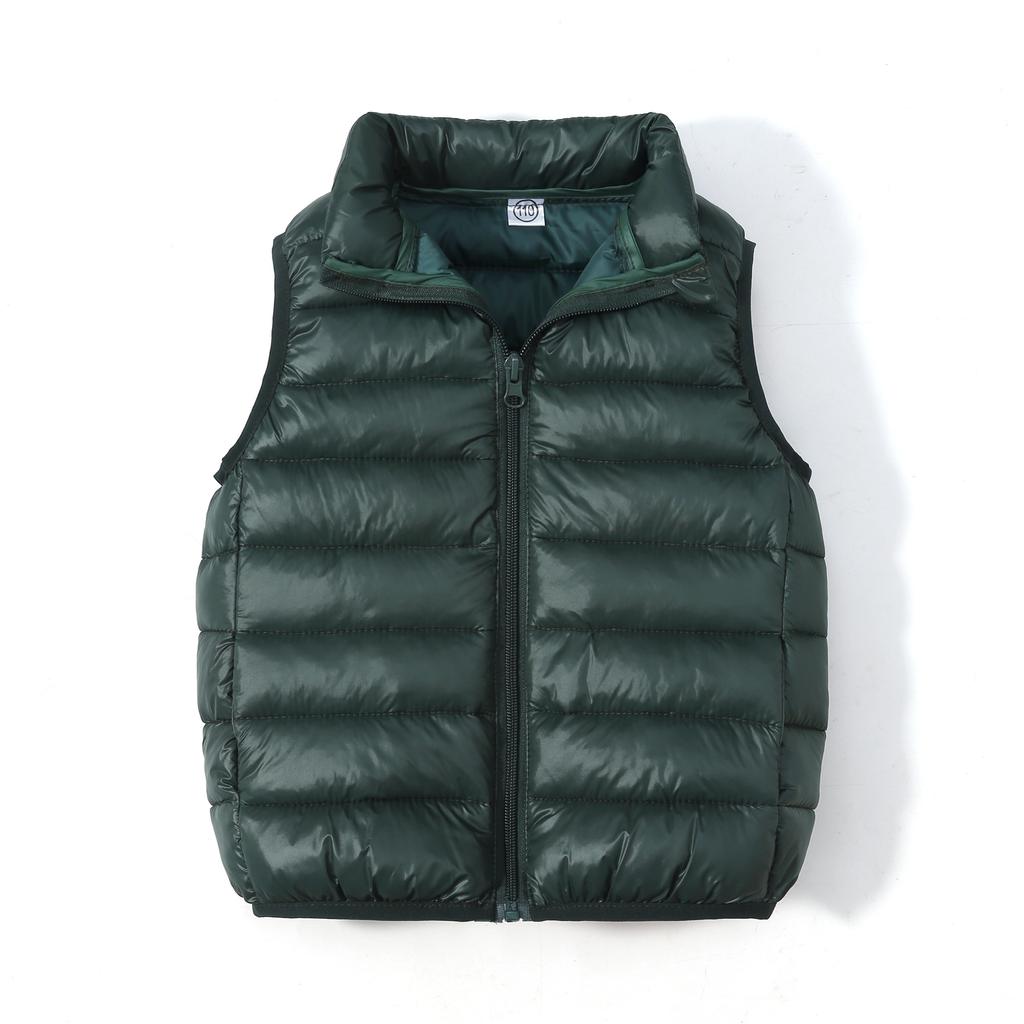 Childrens Winter Clothing Vest Spring and Autumn Outwear Boys and Girls Warm Vest