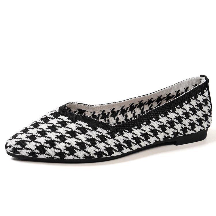 

Внешняя торговля новая большая размерность заостренный плоская подошва светлый вырез туфли-лодочки женские повседневные цветные плоская подошва четыре сезона рабочая обувь ebay 43 чёрный