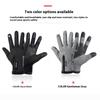 1 Pair Motorcycle Gloves Winter Thermal Lined Winter Water Resistant Skin-friendly Touch Screen Outdoor Moto Riding Ski Gloves