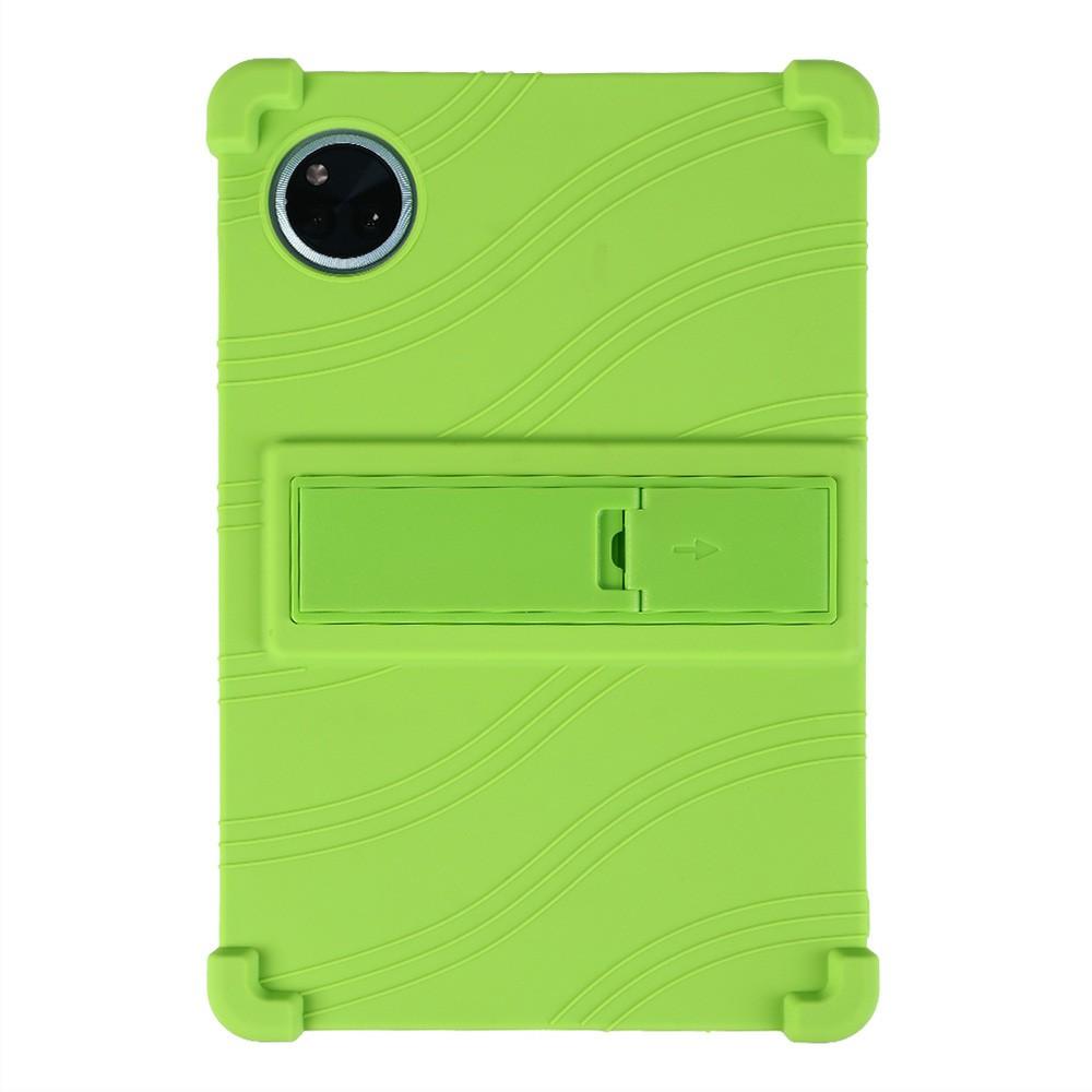 

For Doogee Tab A9+/Tab A9 Pro+ Case Adjustable Kickstand Silicone Tablet Protective Cover Green