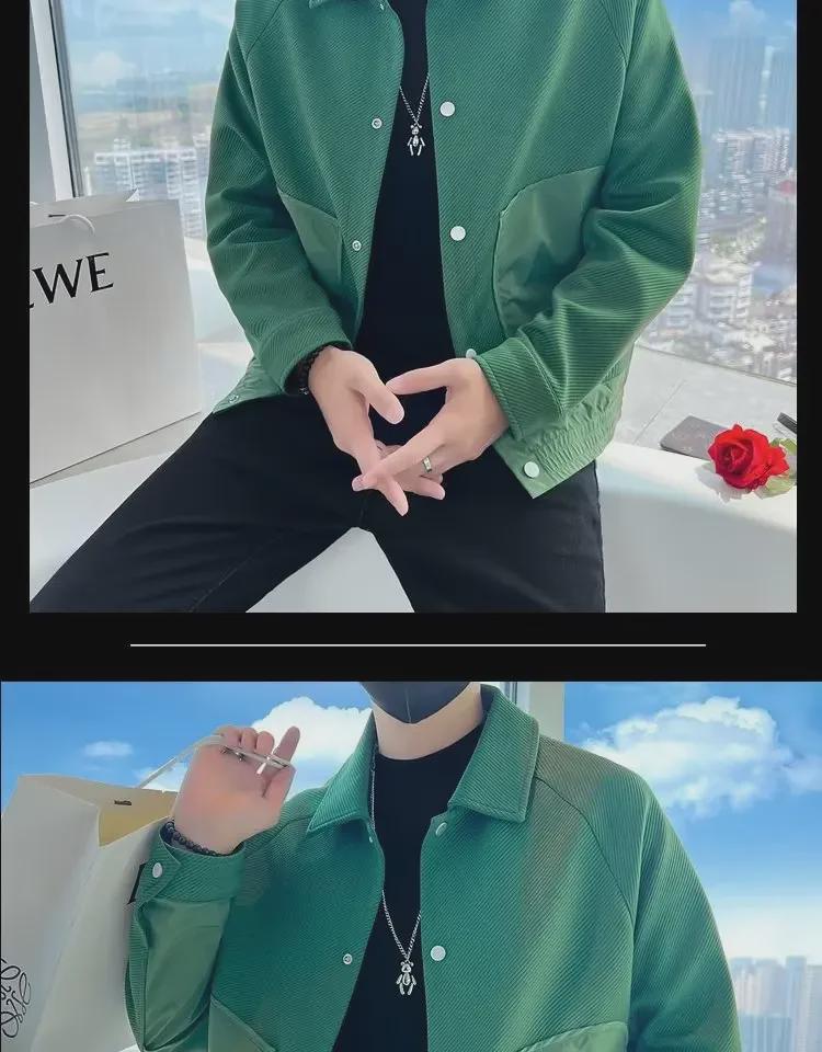 2023 Men's Youth Versatile Baseball Jacket - Trendy Casual Spring/Autumn Top