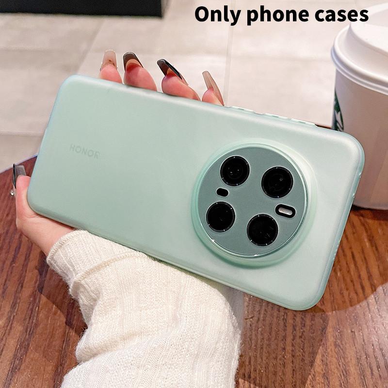 Color Solid Matte Silicone Phone Case For Huawei Honor Magic 7 Shockproof Pro