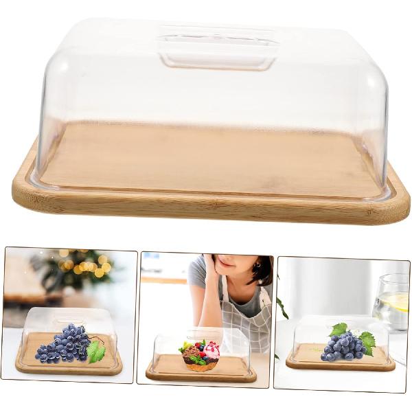 1 Set Kuchenständer Domdeckel Kuchenplatte Desserts Partys Hochzeiten Küchenausstellung