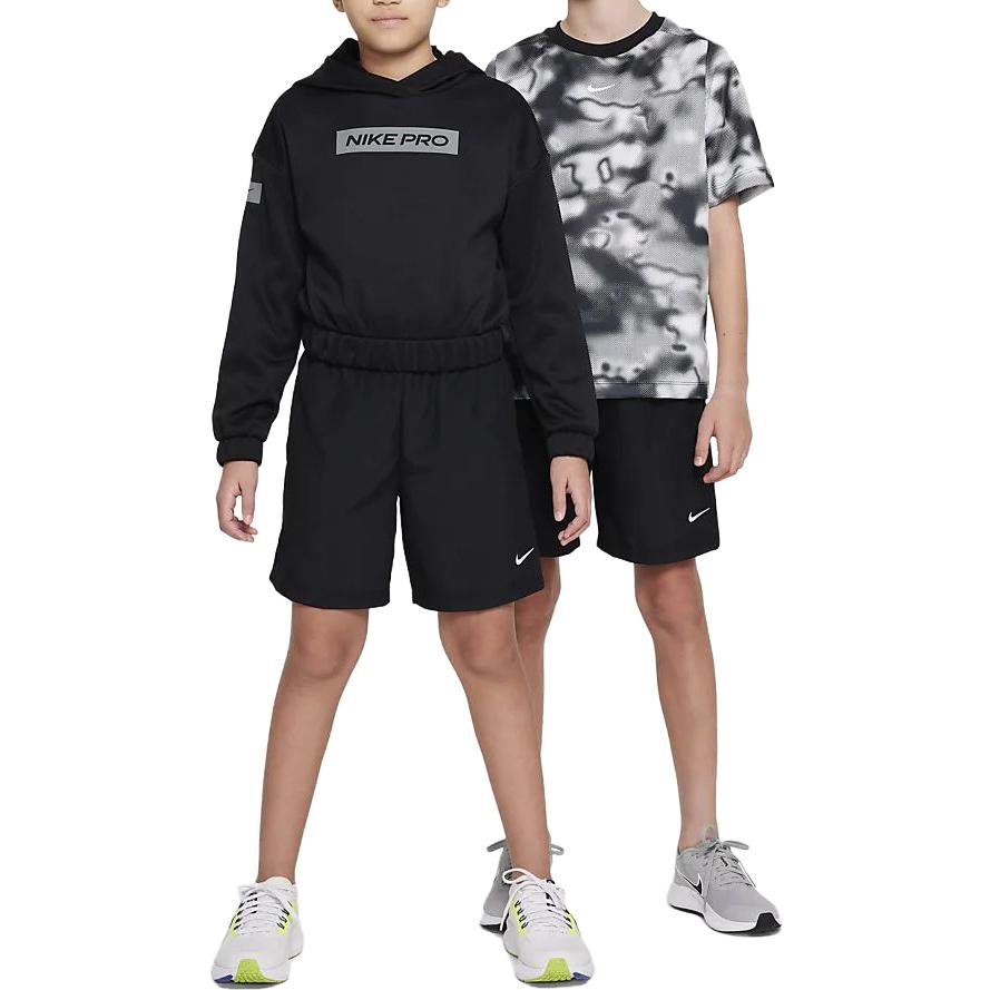 Nike Dri-FIT Standard Issue Printed Elastic Training Shorts Kids Shorts DX5382010