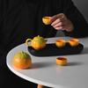 A Pot Of Four Cups Of Tea Cans, An Orange Kung Fu Tea Set, Ceramic Light Luxury High-End Household Tea, Chinese Gifts