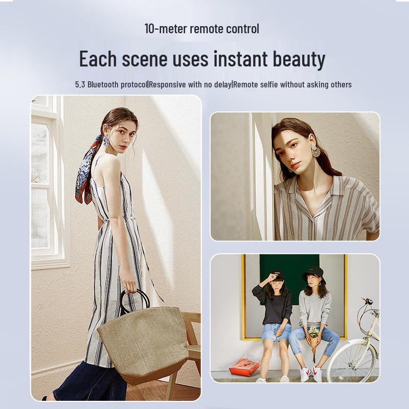 Cross-Border Smartphone Bluetooth Remote: Selfie Stick, E-Book Page Turner & Video Ring Controller