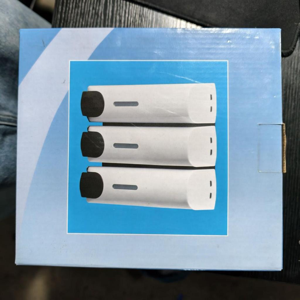 Dispenser triplo per sapone e shampoo modello 51 per docce