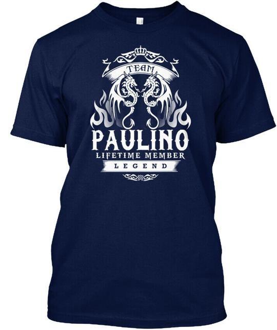 Team Paulino Lifetime Member Legend T-Shirt Made In the USA Size S To 5XL S