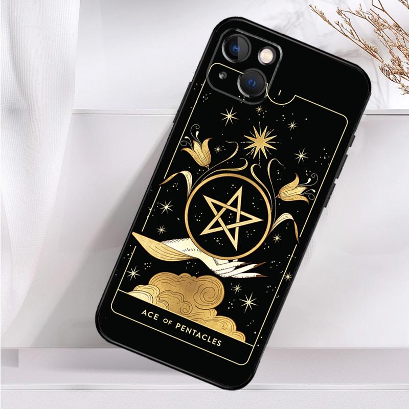 Witches Moon Tarot Mystery Totem Shockproof Case For iPhone 17 16 Pro Max 11 14 15 Plus 12 13 Mini 16e 17 Air Phone Cover