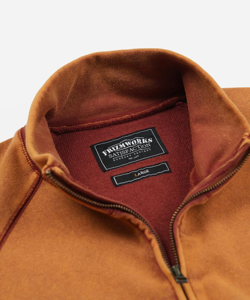 Frizmworks Vintage Dyeing Full Zip Sweat _ Sunset