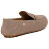 UGG California Loafer Cow Split Leather Loafers Women's Smoke Plume Gray 1147350-SKP