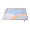 Baby Play Gym Mat Tummy Time Activity Mat with 6 Sensory Toy 35.0" X 35.0"