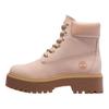Stone Street Comfortable Versatile High-Top Martin Boots Women Boots Brown A6AWCDR1