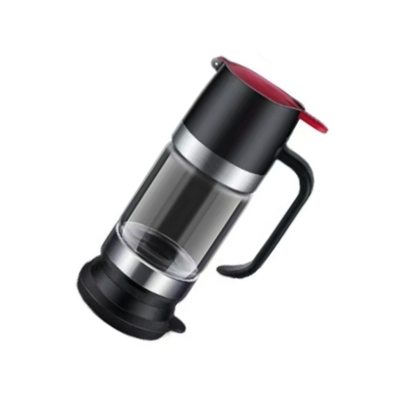 

Диспенсер для меда нажимного типа, стеклянная банка для хранения сиропа большой вместимости с ручкой, бутылка для меда для использования на кухне и в столовой B