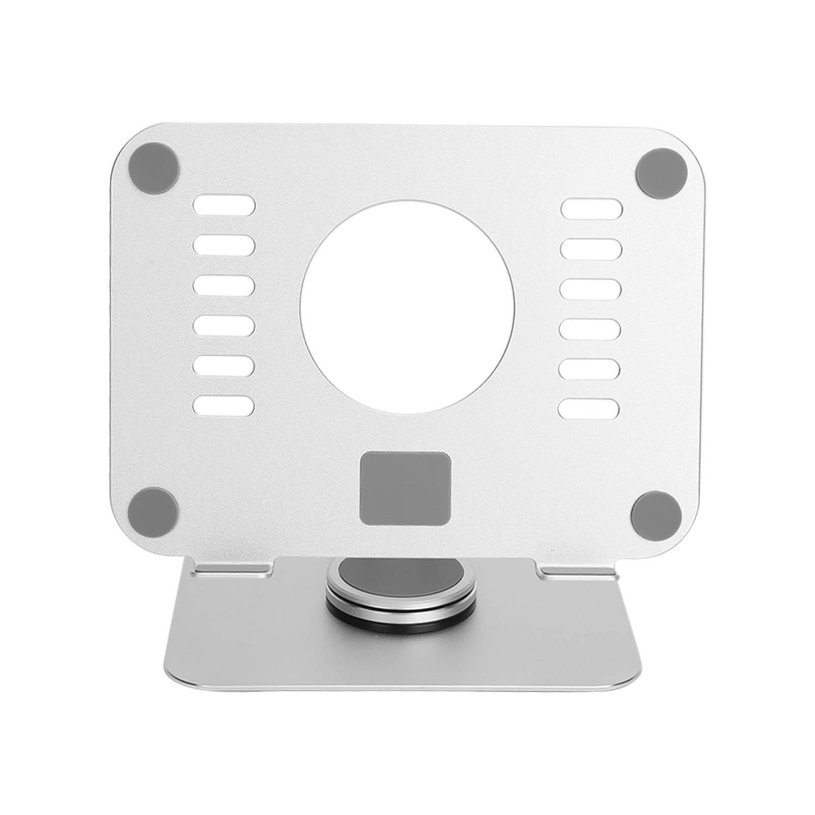 

Tablet Stand Adjustable Height Anti Slip Silicone Breathing Holes Aluminium Alloy Phone Holder for 12.9in Devices