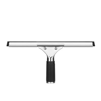 Professional Window Squeegee with Rubber Lip Long Handle Bathroom Shower Window Wiper Glass Cleaning Tool
