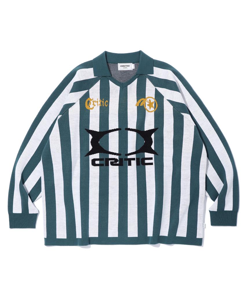 CRITIC Knit Stripe Racing Jersey Mint