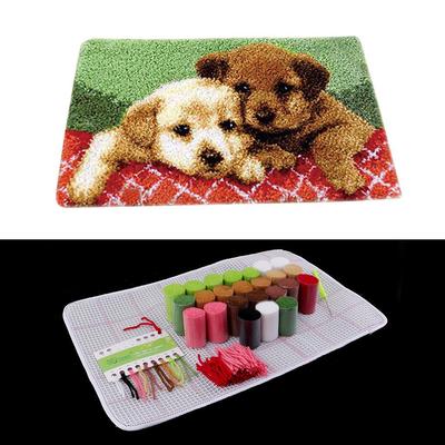 Anianl Rug Kit for Beginners Embroidery 50x30cm