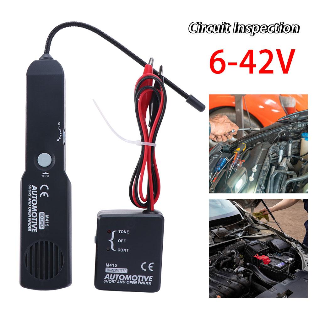 Universal Automotive Cable Tracker 6-42V DC Open Circuit Finder Automotive Wire Tester  Car Repair
