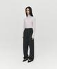Hoite Wool Line Turtleneck (Light Pink)