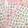 Adorable Hello Kitty Foam Stickers Cartoon DIY Journal and Scrapbook Decorative Stickers Children Stationery Decoration