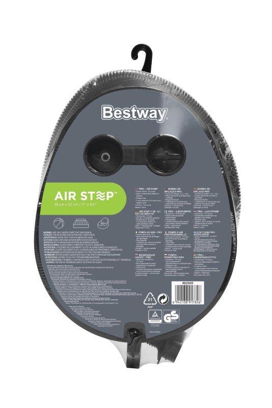 Foot pump 28 x 22 cm, 1.6l/cycle Bestway 62005