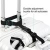 Telescopic Heavy Duty Luggage Strap Elastic Adjustable Non-Slip Suitcase Belt for Travel Camping Baggage Fastening Use
