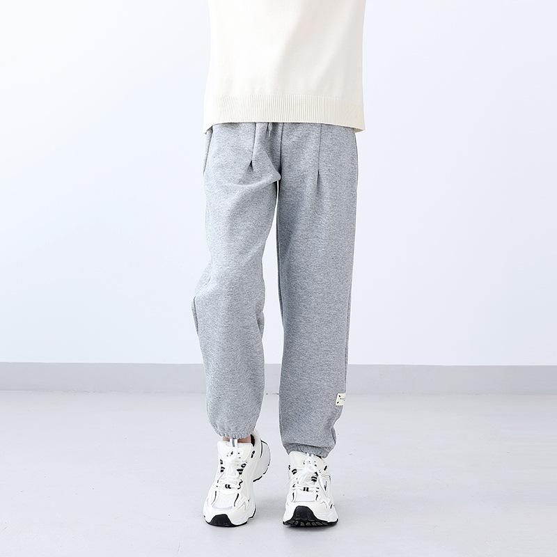 Korean Style Girls Printed Casual Sports Long Pants For Big Kids