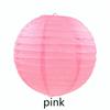 20cm Wedding Decoration Colorful Lantern Lantern Festival Decoration Folding Hand-made Circular Paper Lantern Wedding Children Painting Diy Lantern