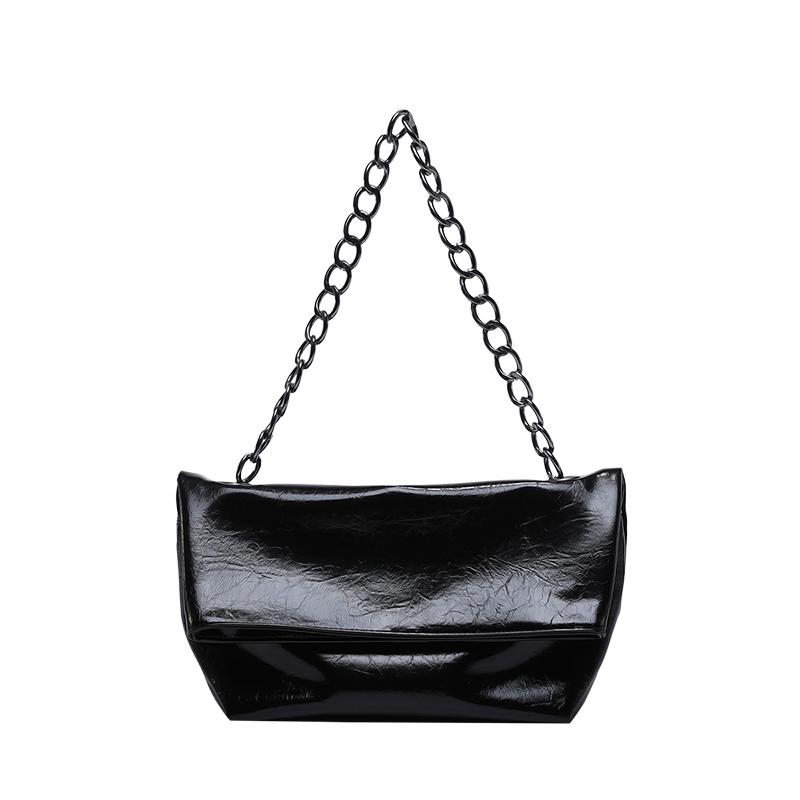 

Бордовая женская сумка через плечо с цепочкой, сумка и кошелек из искусственной кожи, винтажная роскошная брендовая дамская сумка-слинг с клапаном 31cmx17cmx11cm