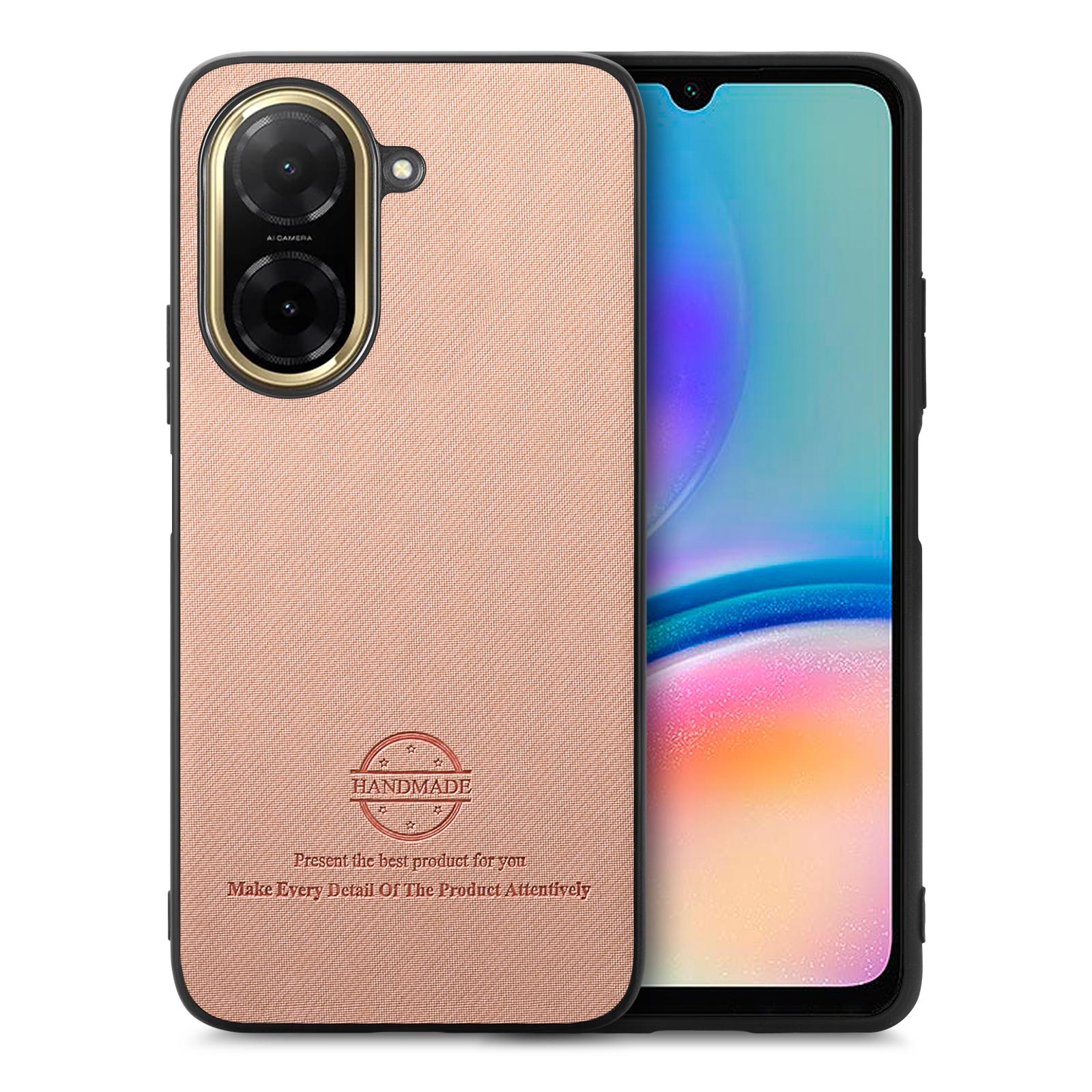 

For Xiaomi Redmi A5 4G (171.7mm) Leather Phone Back Cover with Cloth Texture F