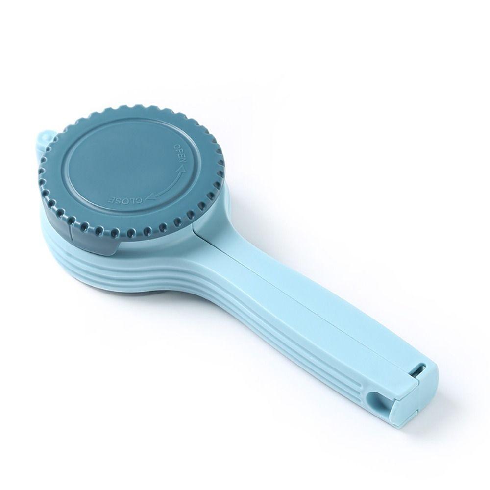 

с Зажимом для запайки крышки Многоцелевой зажим для пакетов Новый зажим для продуктов Дома светло-синий