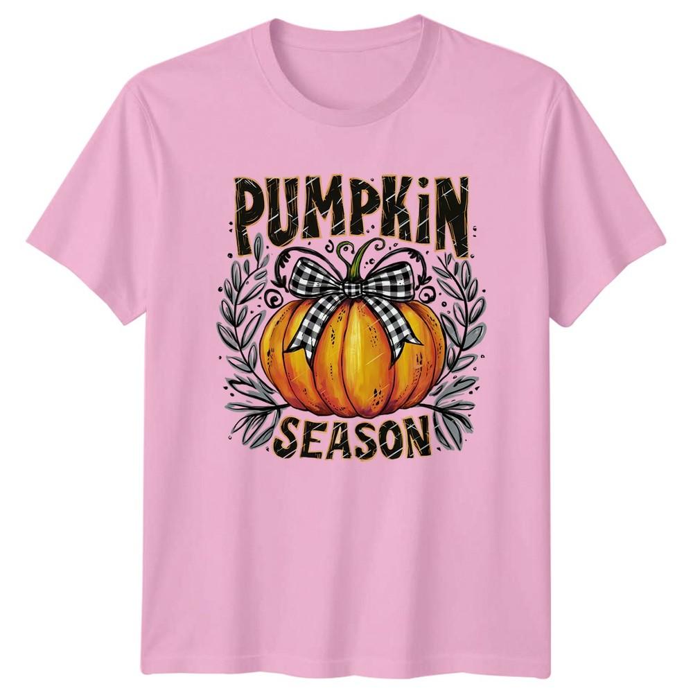 Pumpkin Season Fall Autumn Harvest Graphic Unisexs Unisexs Unisex Tee